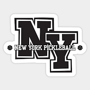 NYC Varsity Pickleball Logo Wear Sticker